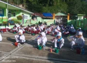 Puskesmas Padang Tarok Sambangi SD N 07 Mancuang