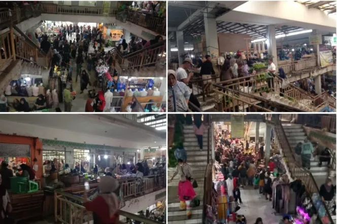 Jelang Ramadhan Pasar Rakyat Wanaraja Dipenuhi Pengunjung