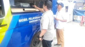Mobil Pajak Keliling Bappenda Bogor Diserbu Warga Puspa Raya