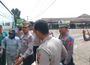 Sat Lantas Polres Garut Ramp Check Angkutan Umum Dan Pemeriksaan Kesehatan Kru Dalam Operasi Keselamatan Lodaya 2026