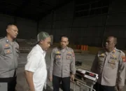 Kawal Ketahanan Pangan, Polsek Sukawening Monitoring Serapan Jagung Oleh Bulog Garut
