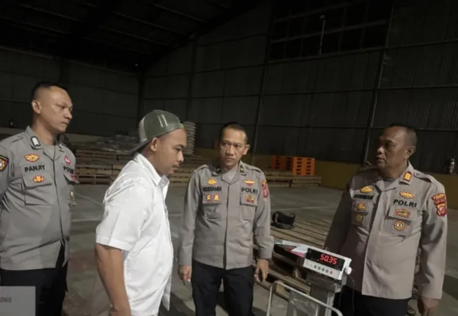 Kawal Ketahanan Pangan, Polsek Sukawening Monitoring Serapan Jagung Oleh Bulog Garut