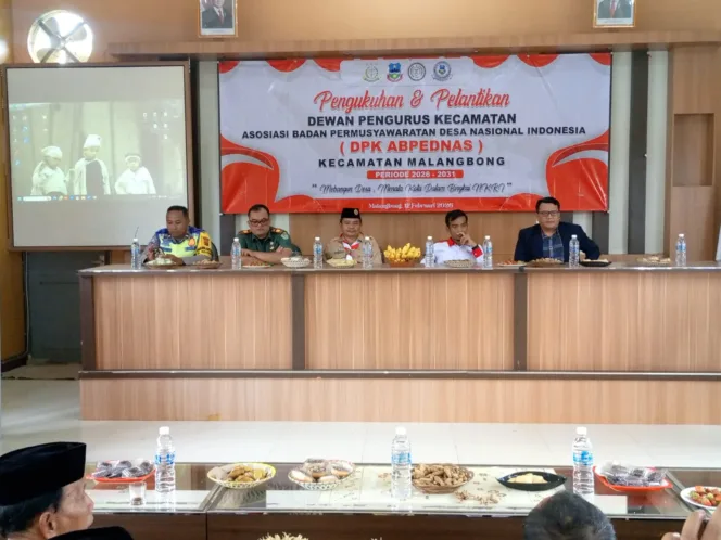 Pengukuhan Dan Pelantikan DPK ABPEDNAS Kecamatan Malangbong periode 2026-2031