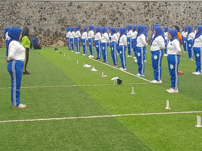 Tingkatkan Kebugaran, Warga Bunisari Gelar Senam Lin Tien Kung Bersama