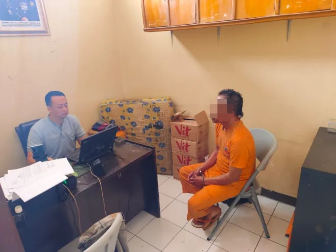 Polsek Bayongbong Amankan Pelaku Penganiayaan Bersenjata Golok, Resahkan Warga Cigedug