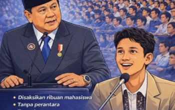 Ketua BEM UGM Layangkan Tantangan Debat Terbuka Kepada Presiden Prabowo Subianto