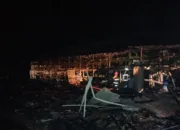 Kandang Ayam Di Cisurupan Hangus Terbakar, Kerugian Capai Sekitar Rp. 500 Juta