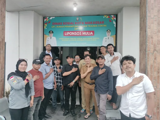RAPAT KOORDINASI DAN SILATURAHMI UPT RPTC DINAS SOSIAL KOTA MAKASSAR BERSAMA UNSUR MASYARAKAT KELURAHAN BAROMBONG