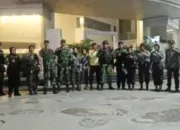 Patroli Gabungan Koramil 1408-09/Tamalate Bersama Unsur Masyarakat Jaga Keamanan dan Ketertiban Warga