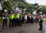 Ipda Adi M Kurniawan Pimpin Giat KTMDU di Seputaran Alun-Alun Tarogong