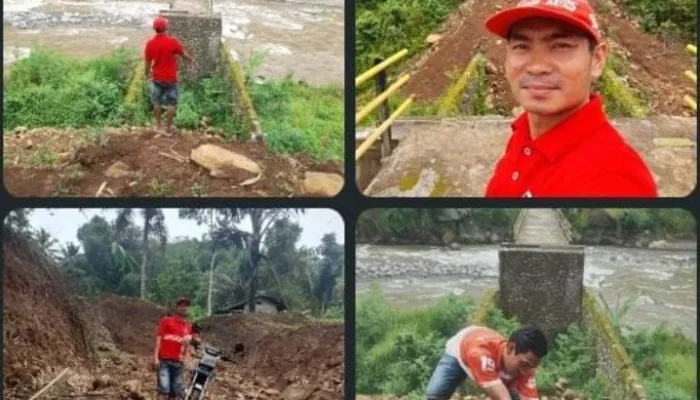 Warga Desa Tegalgede Mendesak Pemkab Garut Tuntaskan Jembatan Wareng