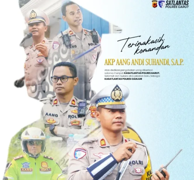 Warta Bela Negara (WBN) Garut Apresiasi Pengabdian AKP Aang Andi Suandi MAP, Selama Bertugas Di Polres Garut