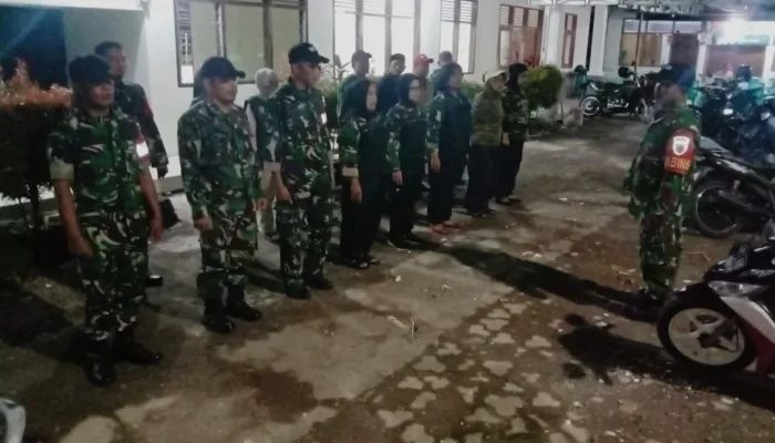 Koramil 1408-05/Mariso Gelar Patroli Bersama, Tingkatkan Keamanan Wilayah Hingga Dini Hari