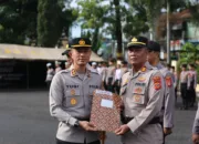Upacara Kenaikan Pangkat Dan Penghargaan Polres Garut, Wujud Apresiasi Atas Dedikasi Dan Prestasi Personel