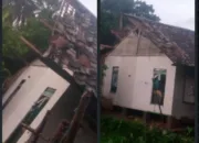 Hujan Disertai Angin Kencang Terjang Desa Tegalgede Pakenjeng, Tiga Rumah Warga Rusak
