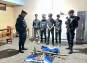 Patroli Sat Samapta Polres Garut Amankan Emat Pemuda Yang Hendak Perang Sarung Saat Patroli Dini Hari