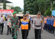 Ribuan Personel Gabungan Polres Garut Dan Instansi Amankan Arus Mudik Dan Wisata lebaran 2026