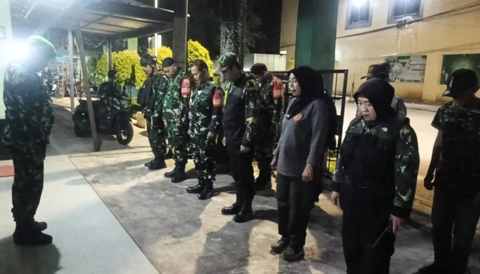 Koramil 1408-09/Tamalate Gelar Patroli Bersama Tripika, Jaga Keamanan Warga di Kecamatan Tamalate