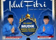 Ketua DPC Partai Demokrat H. Aman Nurjaman dan Partai Demokrat Kabupaten Garut Mengucapkan Selamat Idul Fitri 1447 H