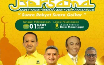 Muh. Nur Alamsyah M., SE., MM., Pimpinan Golkar Kecamatan Tamalate Hadiri Buka Puasa dan Tarawih Bersama DPD Partai Golkar Kota Makassar, Pererat Silaturahmi Kader di Bulan Ramadan