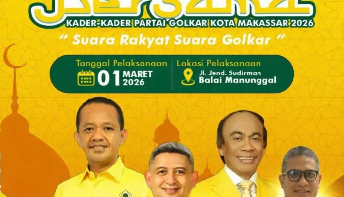 Muh. Nur Alamsyah M., SE., MM., Pimpinan Golkar Kecamatan Tamalate Hadiri Buka Puasa dan Tarawih Bersama DPD Partai Golkar Kota Makassar, Pererat Silaturahmi Kader di Bulan Ramadan