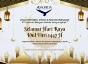Askrida Mengucapkan Selamat Hari Raya Idul Fitri 1447 H